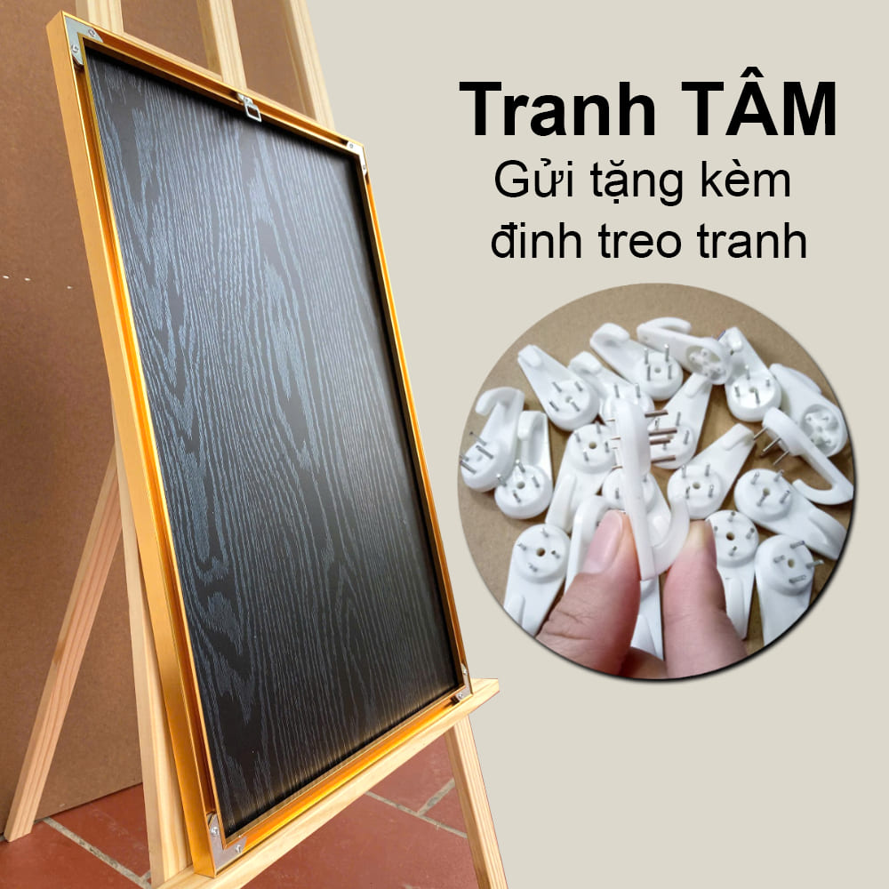 Cánh đồng hoa lavender | Tranh KHUNG NHÔM cao cấp | Treo phòng ngủ | Mã T0400 | OCa - Ảnh 8