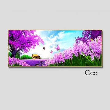 Chiều tím | Tranh treo phòng ngủ | Mã T0389 | Oca