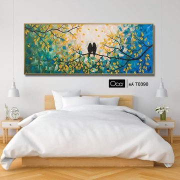 Alternative view of Đôi tình nhân | Tranh treo phòng ngủ | Mã T0390 | Oca