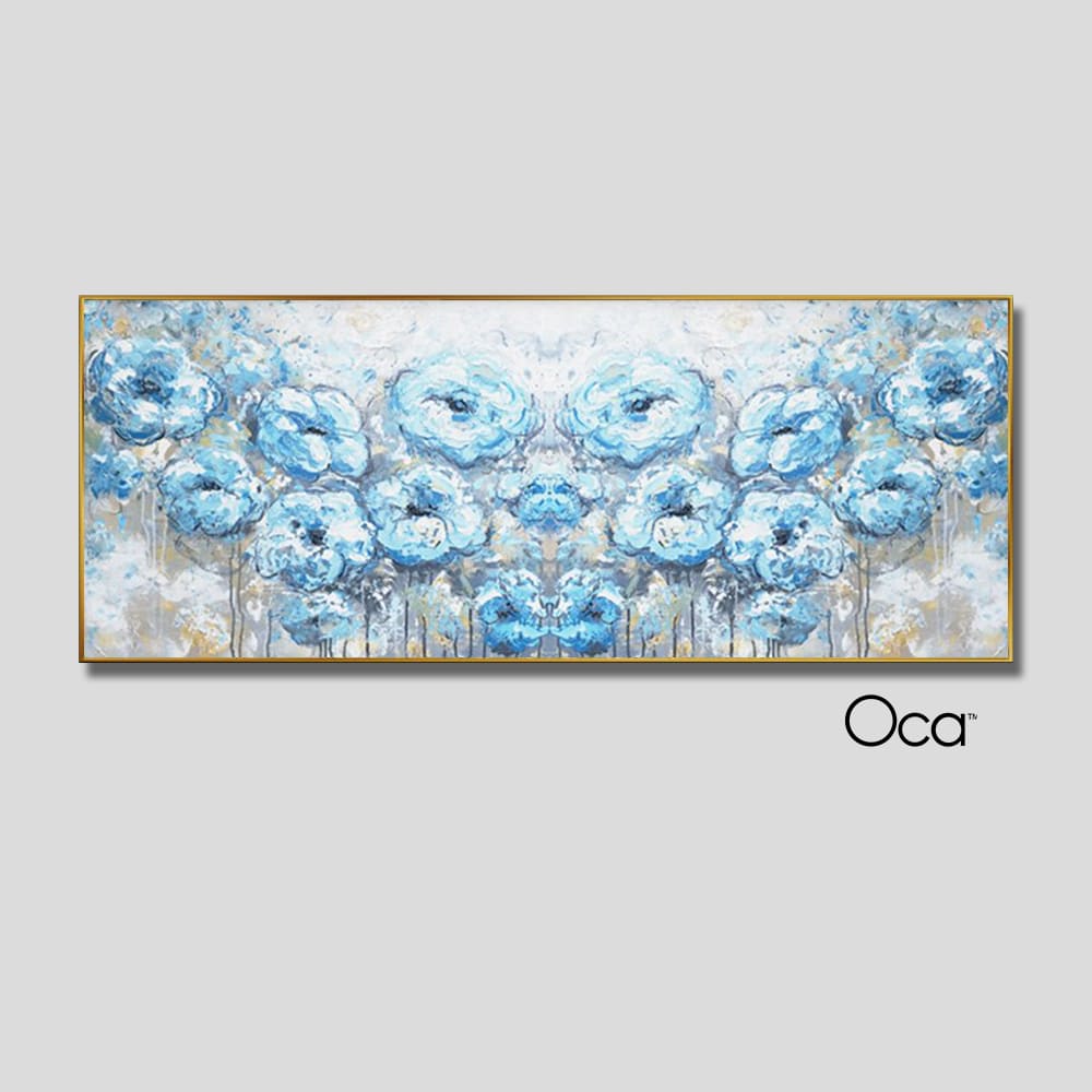 Cánh đồng hoa | Tranh treo phòng ngủ | Mã T0393 | Oca