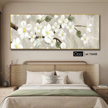 Alternative view of Nhành hoa mai | Tranh treo phòng ngủ | Mã T0406 | Oca
