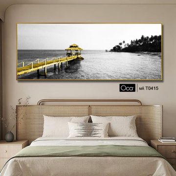 Alternative view of Phong cảnh chiều cuối đông | Tranh treo phòng ngủ | Mã T0415 | Oca