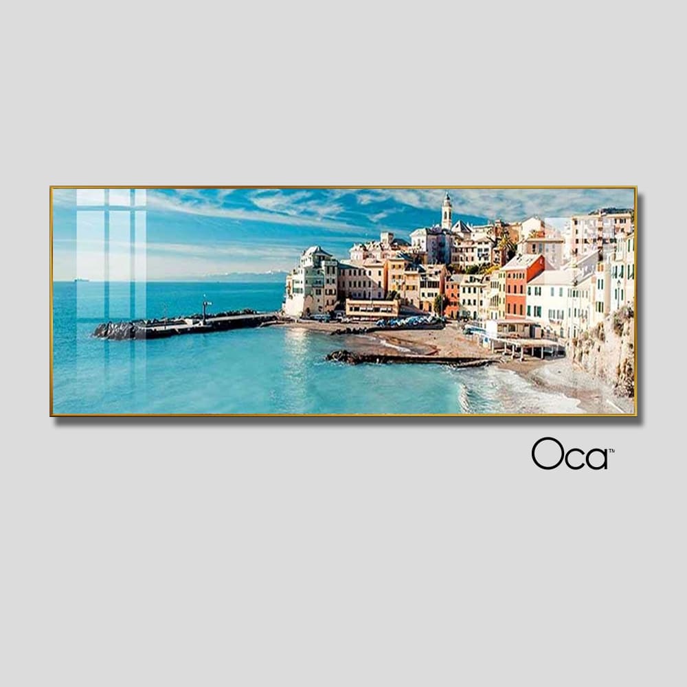 Phong cảnh biển xanh | Tranh treo phòng ngủ | Mã T0422 | Oca