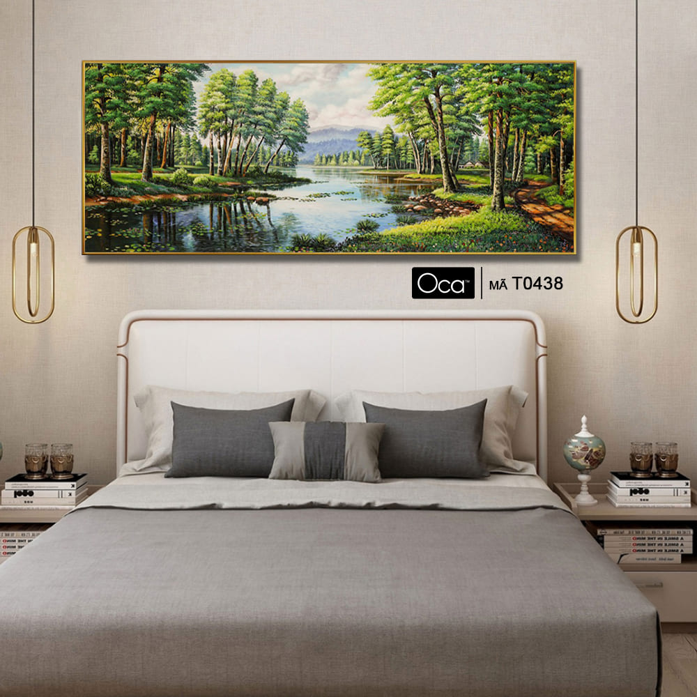 Phong cảnh rừng già | Tranh treo phòng ngủ | Mã T0438 | Oca - Ảnh 2
