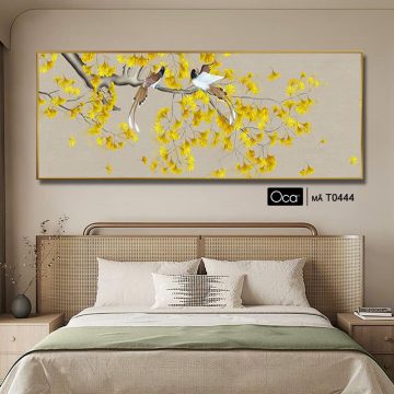 Alternative view of Phong cảnh mùa xuân | Tranh treo phòng ngủ | Mã T0444 | Oca