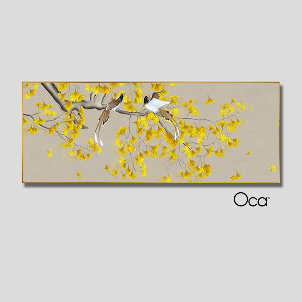 Phong cảnh mùa xuân | Tranh treo phòng ngủ | Mã T0444 | Oca