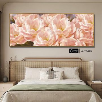 Alternative view of Khóm hoa hồng | Tranh treo phòng ngủ | Mã T0445 | Oca