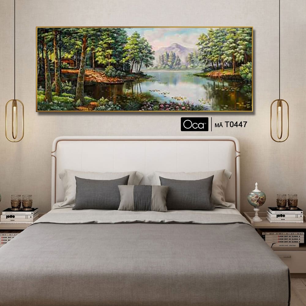 Phong cảnh rừng già | Tranh treo phòng ngủ | Mã T0447 | Oca - Ảnh 3