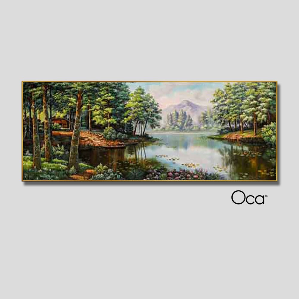 Phong cảnh rừng già | Tranh treo phòng ngủ | Mã T0447 | Oca