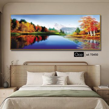 Alternative view of Rừng vào thu | Tranh treo phòng ngủ | Mã T0450 | Oca