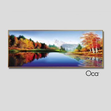 Rừng vào thu | Tranh treo phòng ngủ | Mã T0450 | Oca