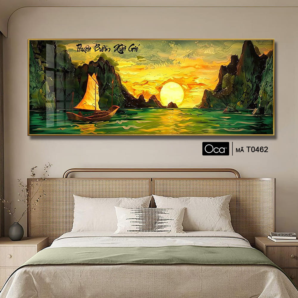 Thuận buồm xuôi gió | Tranh treo phòng ngủ | Mã T0462 | OCa - Ảnh 2