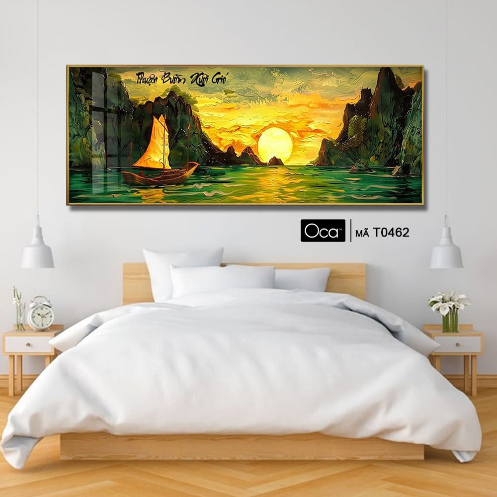 Thuận buồm xuôi gió | Tranh treo phòng ngủ | Mã T0462 | OCa - Ảnh 3