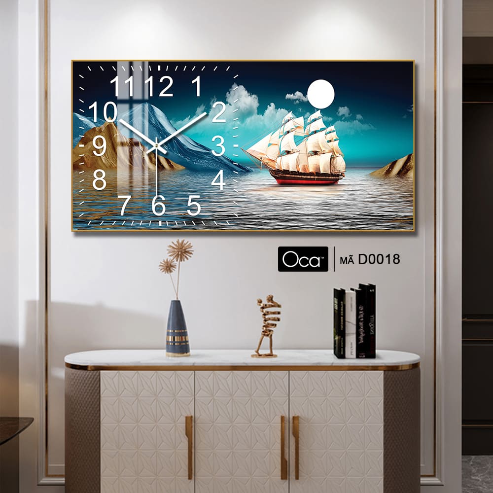 Đồng hồ Thuận buồm xuôi gió | Mã D0018 | Xưởng sản xuất Oca - Ảnh 4