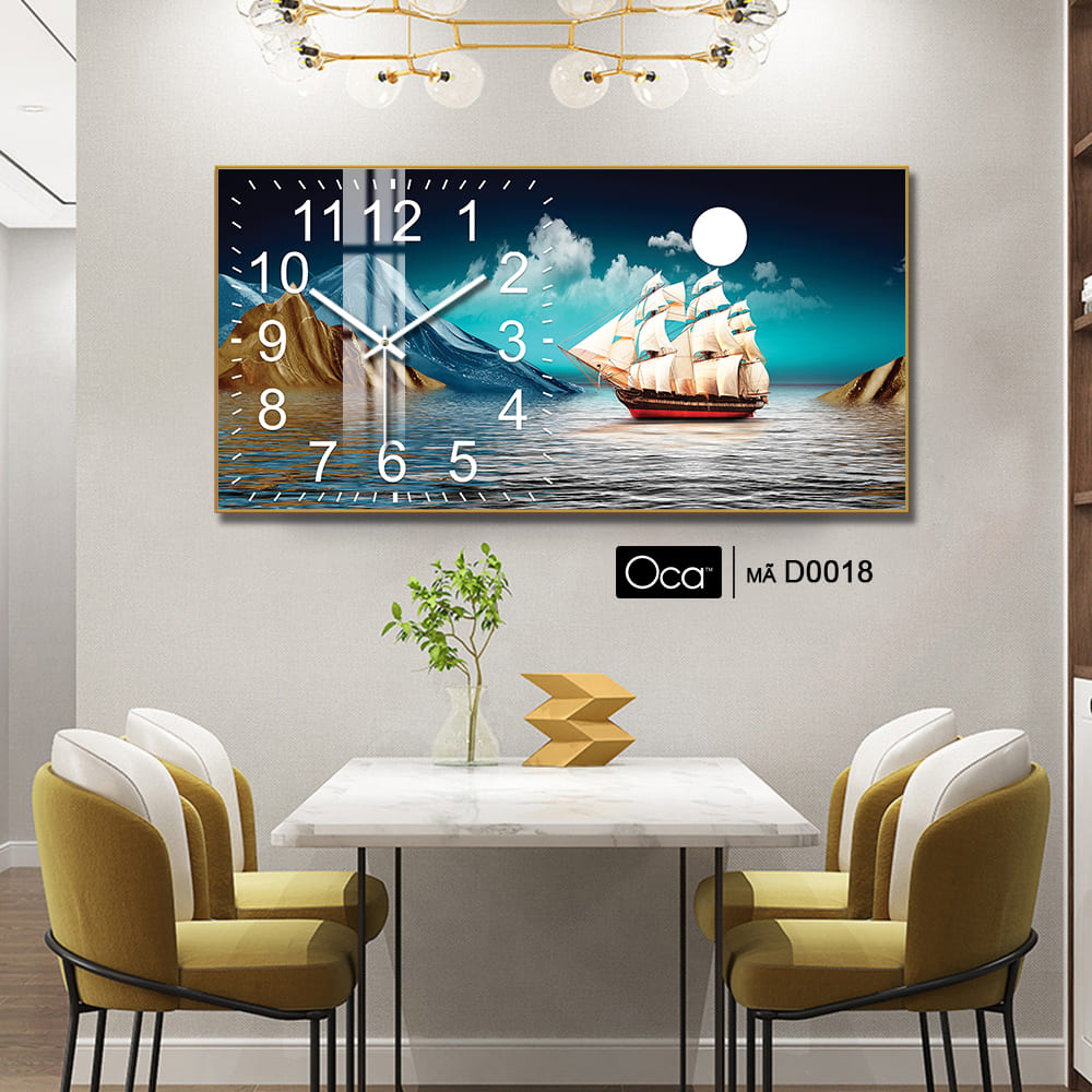 Đồng hồ Thuận buồm xuôi gió | Mã D0018 | Xưởng sản xuất Oca - Ảnh 3
