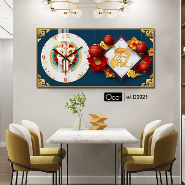 Alternative view of Đồng hồ chữ Phúc | Mã D0021 | Xưởng sản xuất Oca