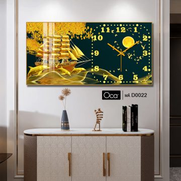 Alternative view of Đồng hồ Thuận buồm xuôi gió | Mã D0022 | Xưởng sản xuất Oca