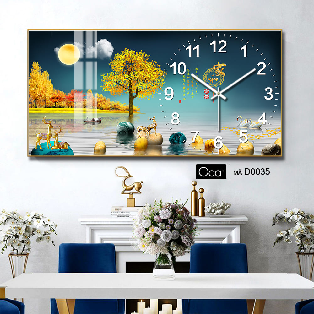 Đồng hồ đêm trăng tròn | Mã D0035 | Xưởng sản xuất Oca - Ảnh 3