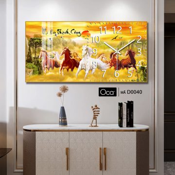 Alternative view of Đồng hồ Mã Đáo Thành Công | Mã D0040 | Xưởng sản xuất Oca