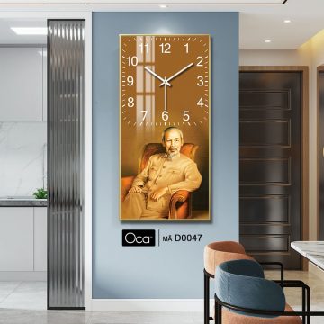 Alternative view of Đồng hồ Chủ tịch Hồ Chí Minh | Mã D0047 | Xưởng sản xuất Oca