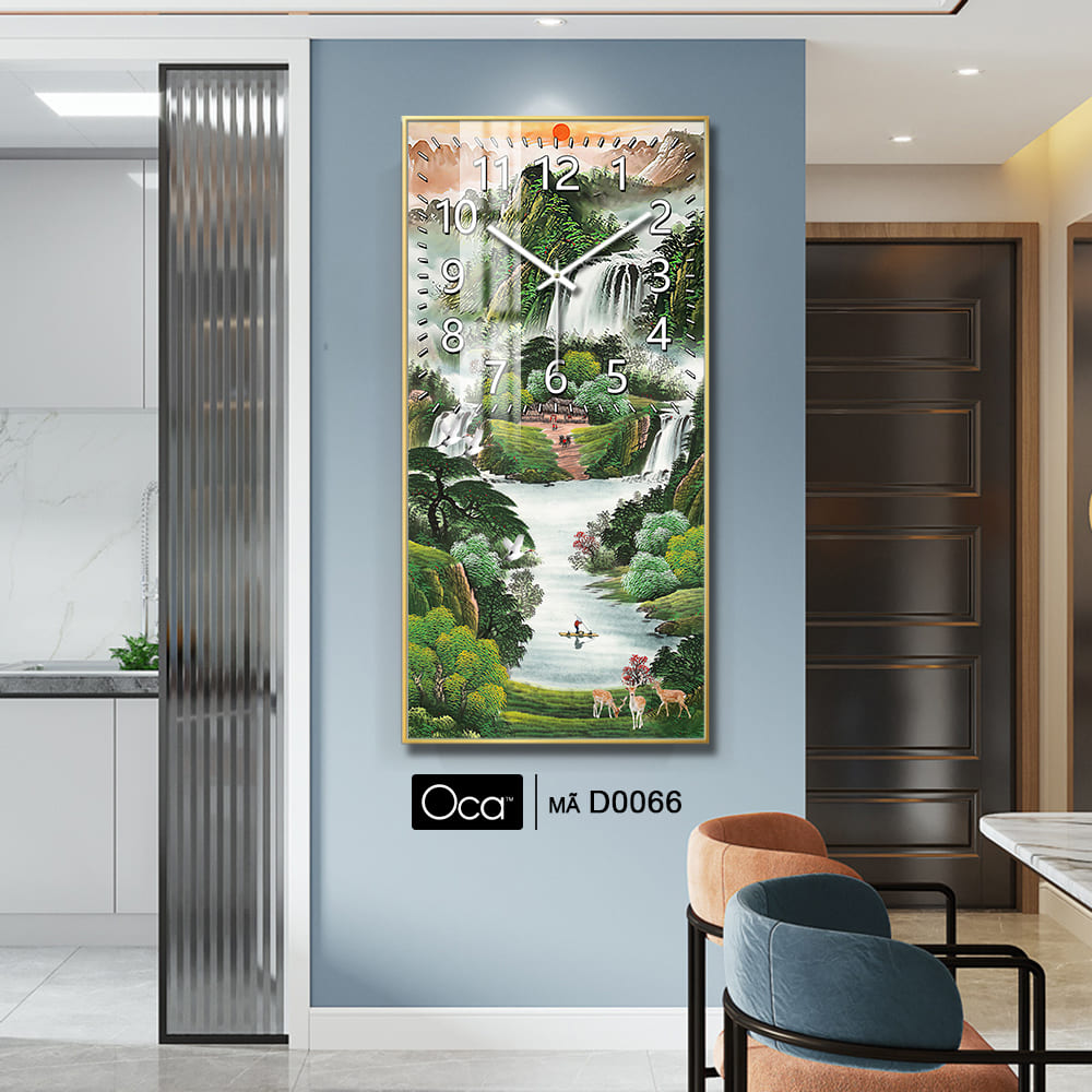 Đồng hồ Sơn Thủy Hữu Tình | Mã D0066 | Xưởng sản xuất Oca - Ảnh 2