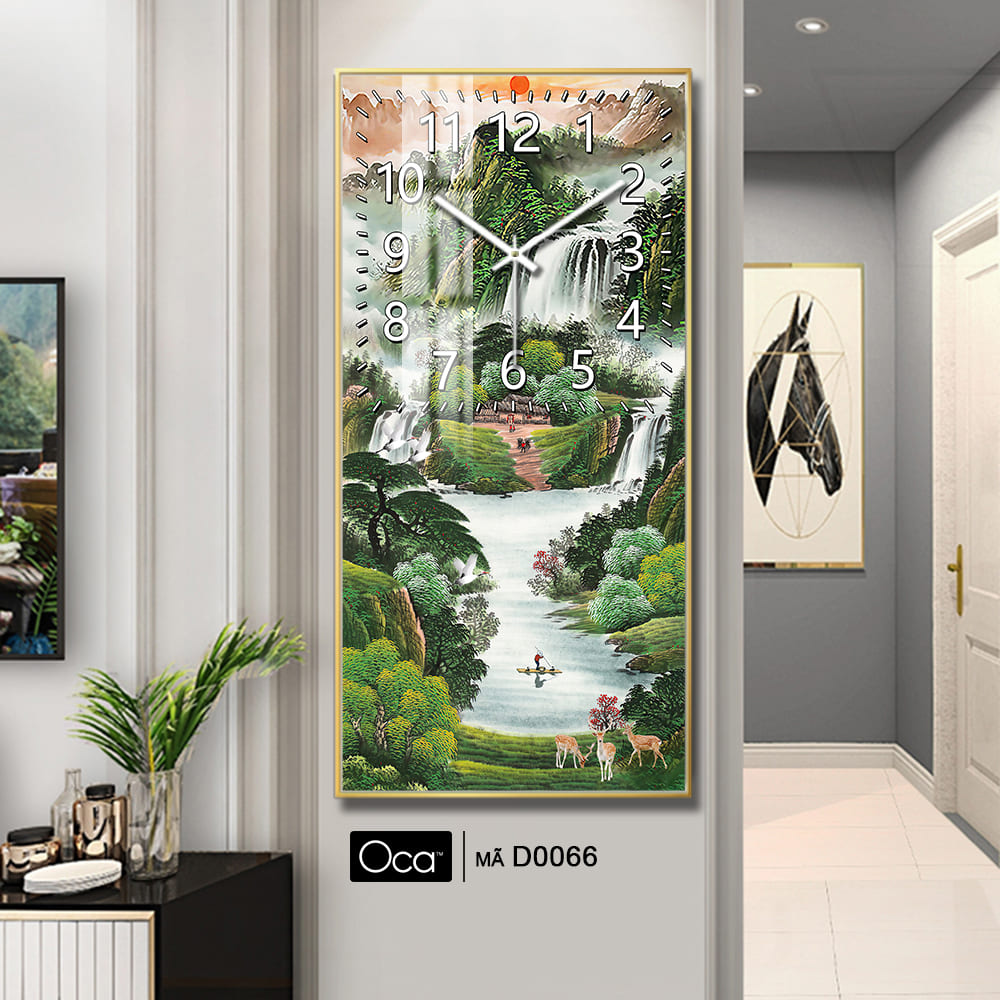 Đồng hồ Sơn Thủy Hữu Tình | Mã D0066 | Xưởng sản xuất Oca - Ảnh 3