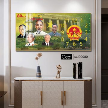Alternative view of Đồng hồ Những Bậc Vĩ Nhân Làm Nên Lịch Sử Việt | Mã D0080 | Xưởng sản xuất Oca
