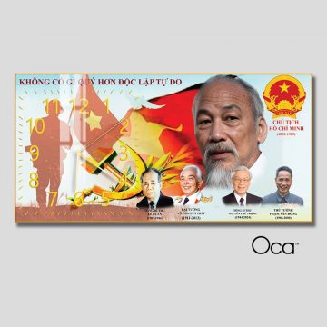 Đồng hồ Những Bậc Vĩ Nhân Làm Nên Lịch Sử Việt | Mã D0086 | Xưởng sản xuất Oca