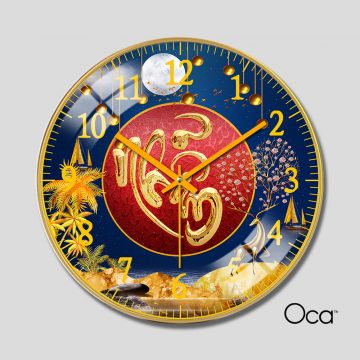 Đồng hồ chữ Nhẫn | Tráng gương | Mã D0026 | Oca
