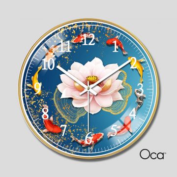Đồng hồ cửu ngư quần hội | Tráng gương | Mã D0027 | Oca