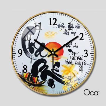 Đồng hồ Mẹ - Cha | Tráng gương | Mã D0029 | Oca