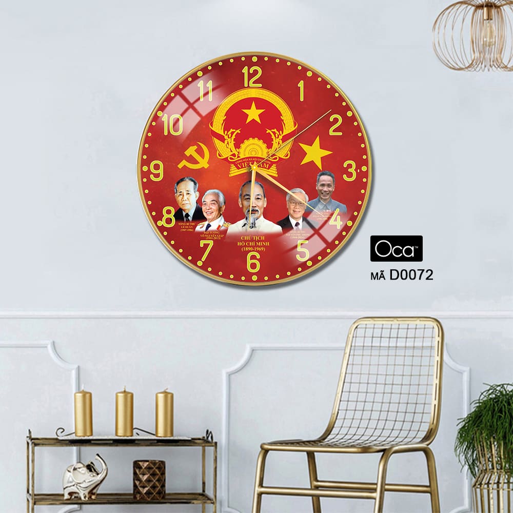 Đồng hồ những bậc vĩ nhân Việt | Tráng gương | Mã D0072 | Oca - Ảnh 3