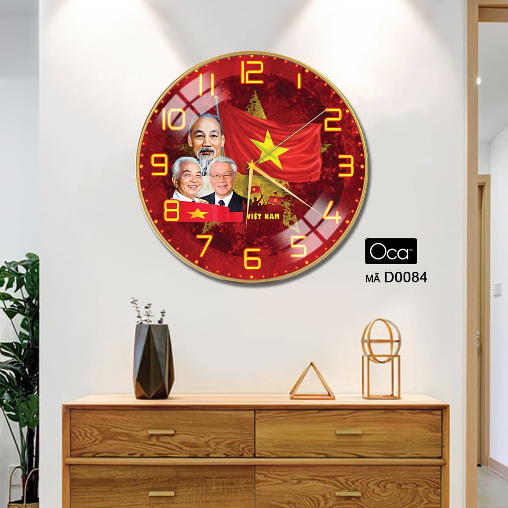 Đồng hồ những bậc vĩ nhân việt | Tráng gương | Mã D0084 | OCa - Ảnh 4
