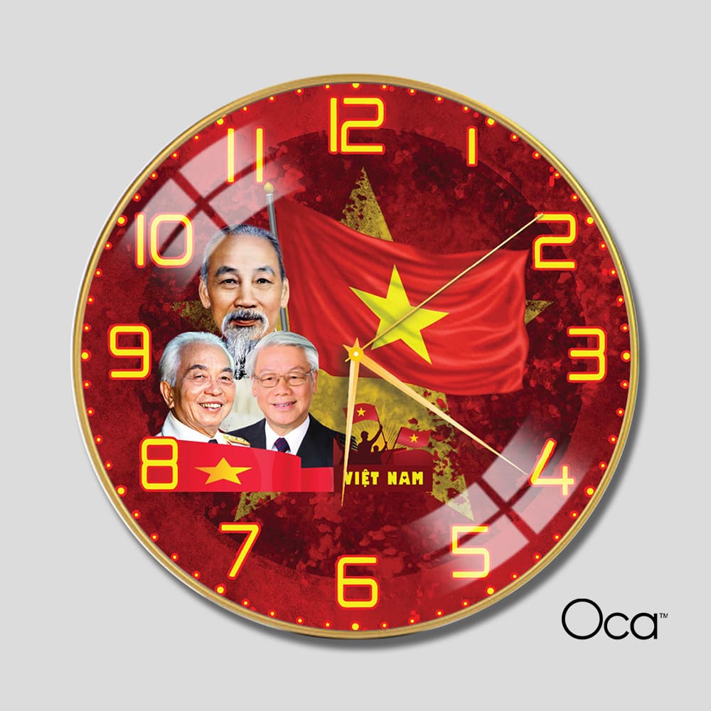 Đồng hồ những bậc vĩ nhân việt | Tráng gương | Mã D0084 | OCa