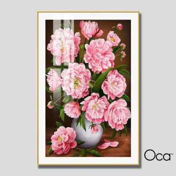 Bình hoa mộc lan cánh hồng | Mã T0486 | Oca