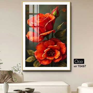 Alternative view of Đóa hoa hồng | Mã T0497 | Oca