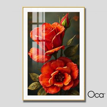 Đóa hoa hồng | Mã T0497 | Oca