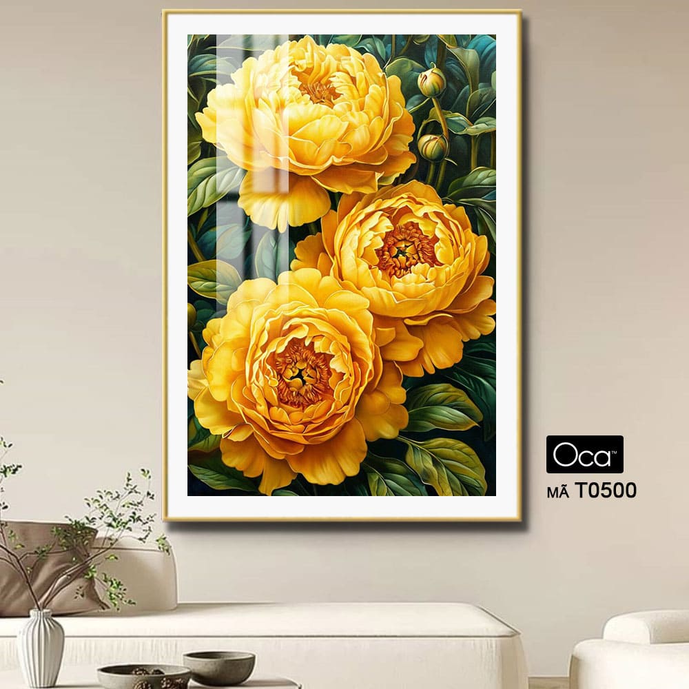 Khóm cúc vàng (mùa xuân) | Mã T0500 | Oca - Ảnh 4