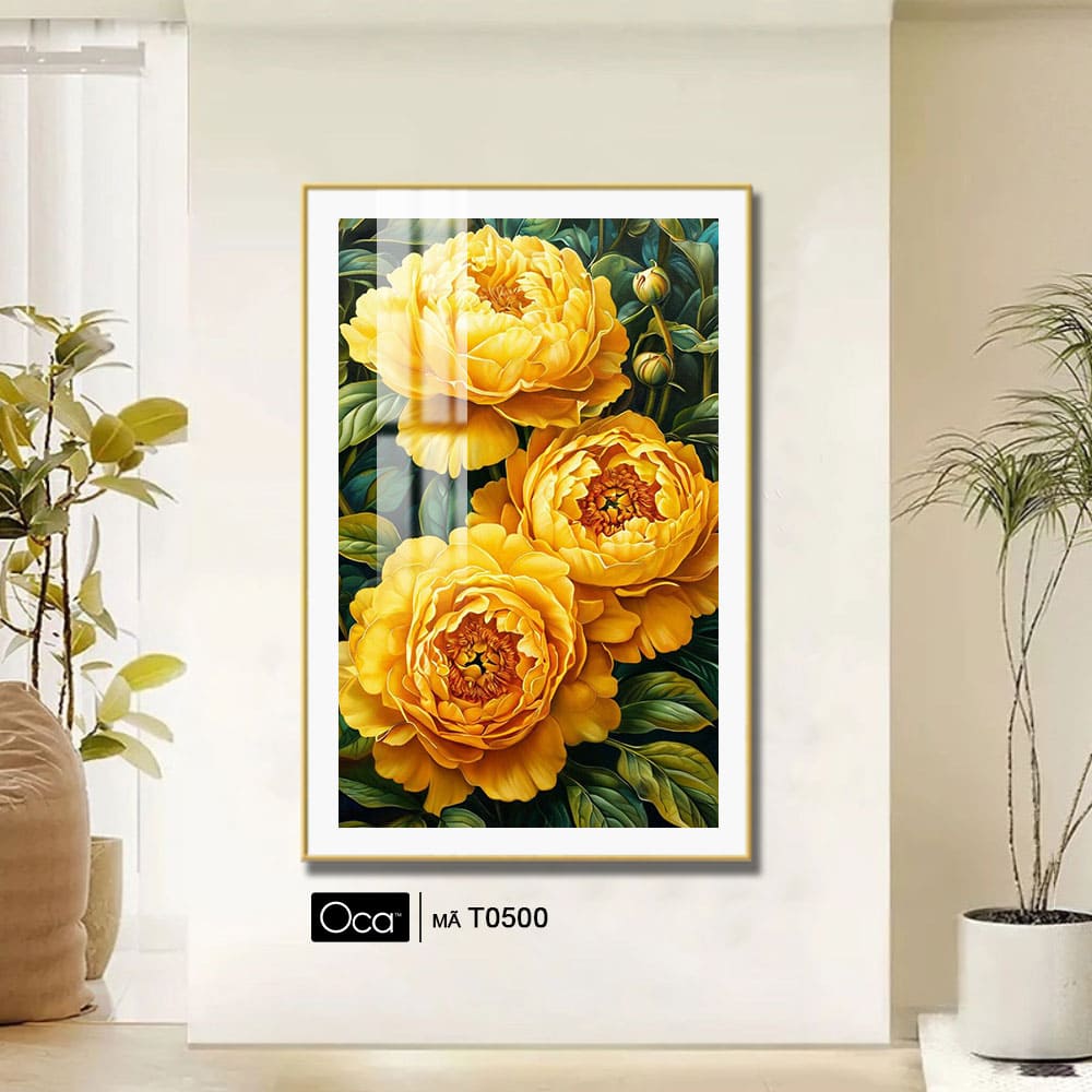 Khóm cúc vàng (mùa xuân) | Mã T0500 | Oca - Ảnh 3