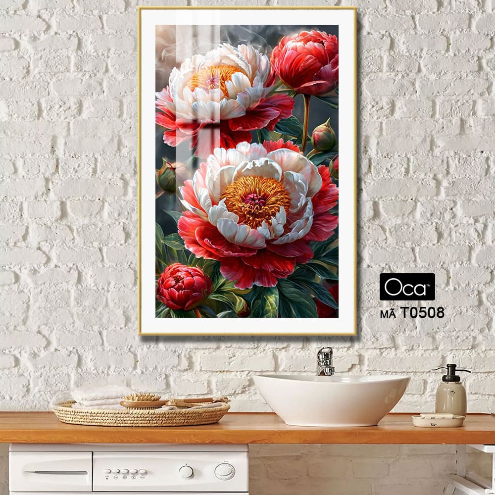 Khóm hoa Thược Dược | Mã T0508 | Oca - Ảnh 2