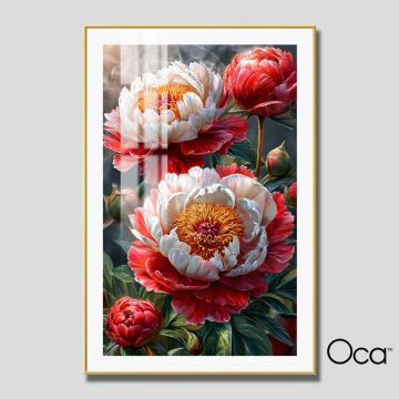 Khóm hoa Thược Dược | Mã T0508 | Oca