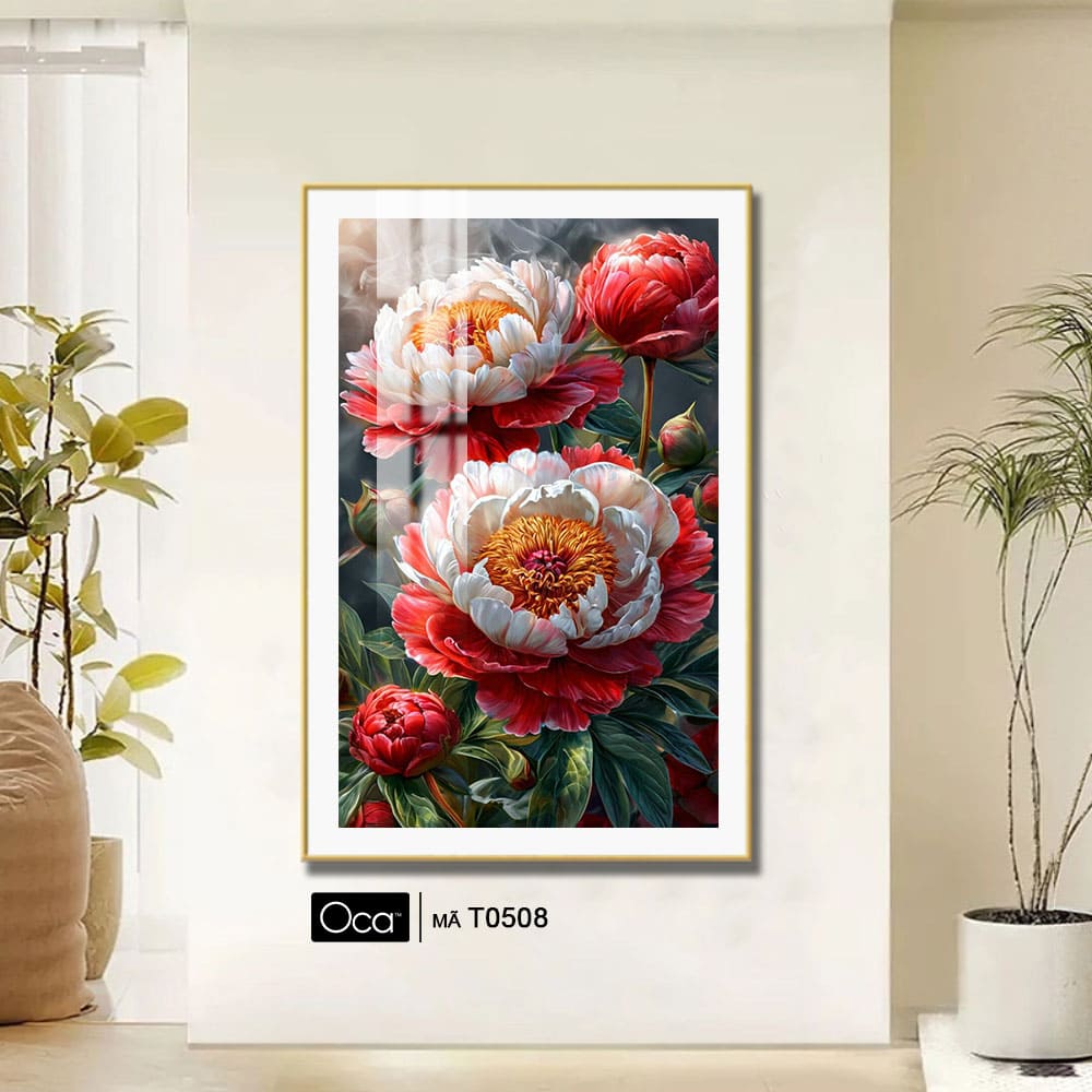 Khóm hoa Thược Dược | Mã T0508 | Oca - Ảnh 3