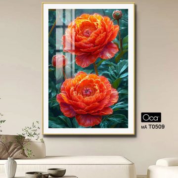 Alternative view of Khóm hoa Thược Dược | Mã T0509 | Oca