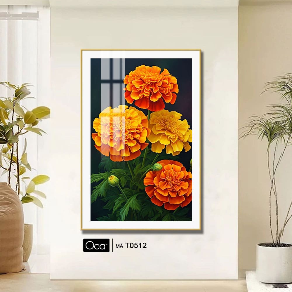 Khóm hoa Cúc Vạn Thọ | Mã T0512 | Oca - Ảnh 3