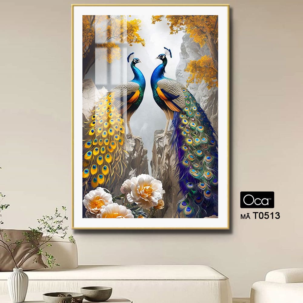 Đôi công uyên ương | Mã T0513 | Oca - Ảnh 2