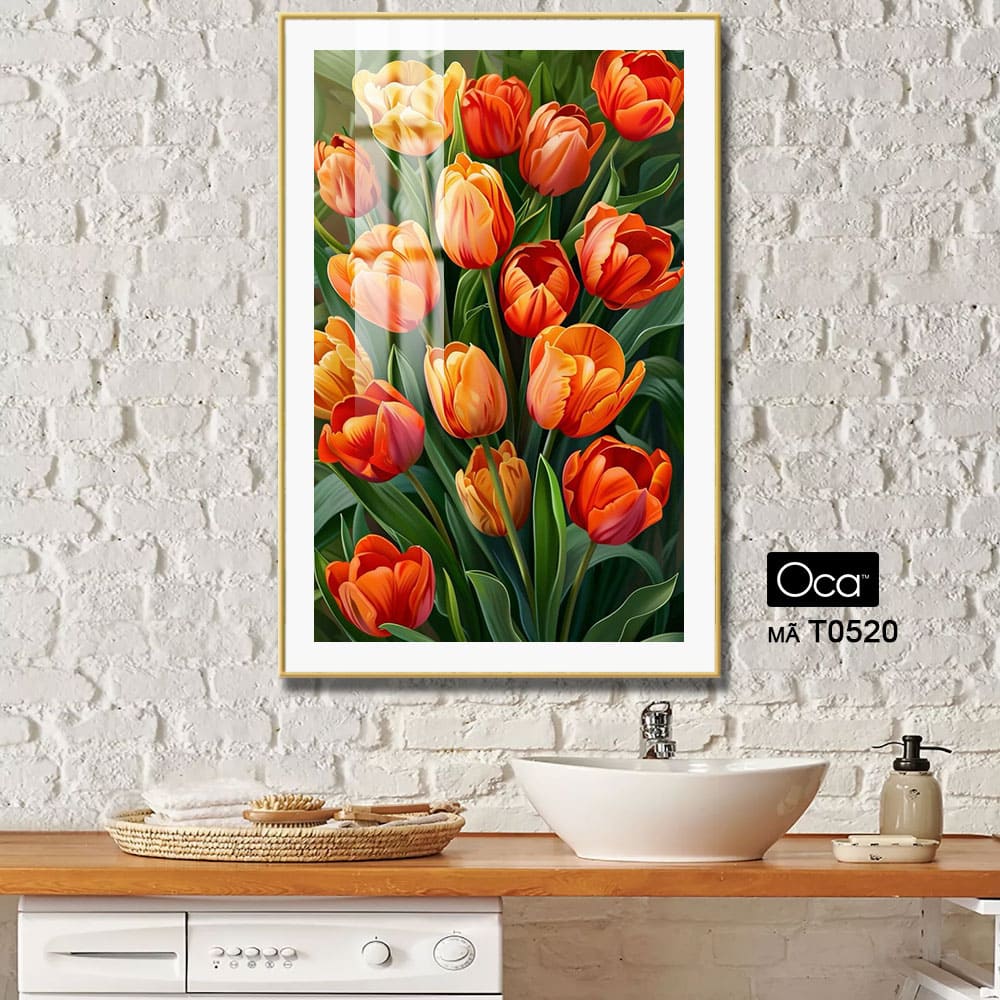 Khóm hoa Ly | Mã T0520 | Oca - Ảnh 4