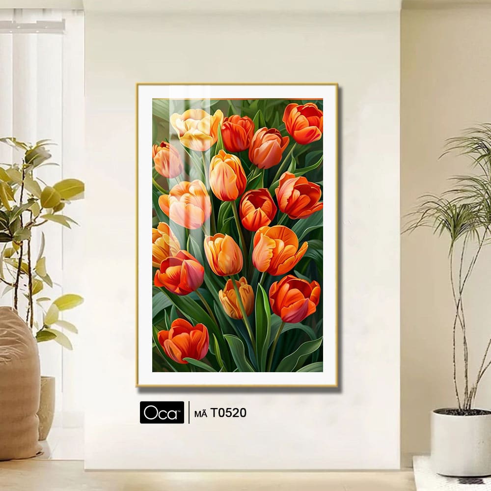 Khóm hoa Ly | Mã T0520 | Oca - Ảnh 3