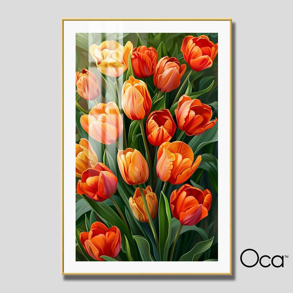 Khóm hoa Ly | Mã T0520 | Oca