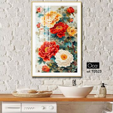 Alternative view of Khóm hoa Mẫu Đơn | Mã T0523 | Oca