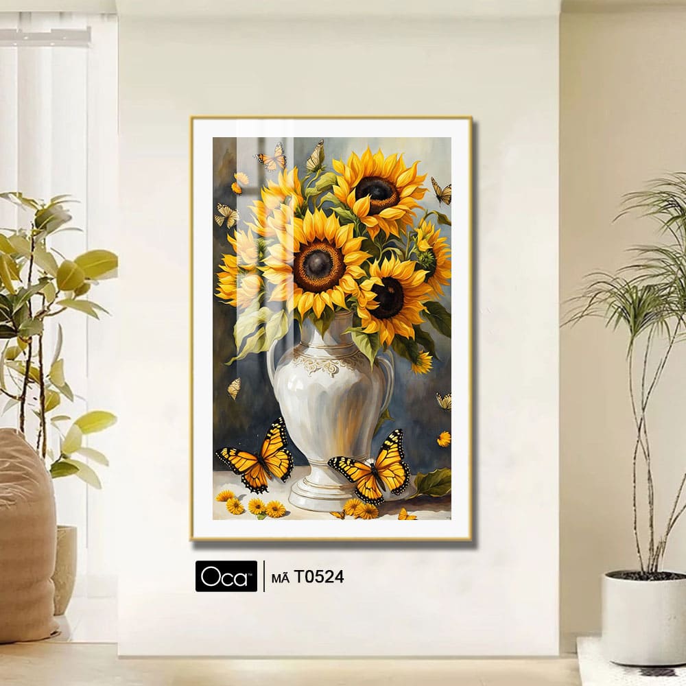 Bình hoa Hướng Dương | Mã T0524 | Oca - Ảnh 3